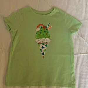Cat & Jack Green St. Patrick’s Day Shamrock Graphic Tee